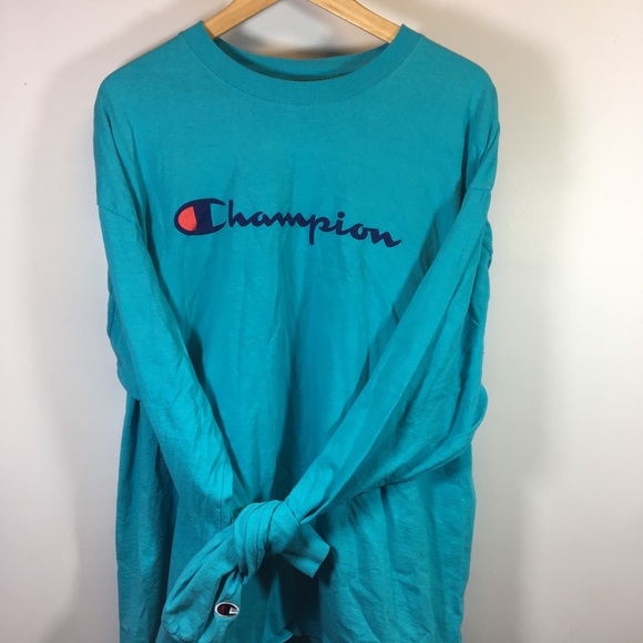 Champion Other - Champion blue long sleeve tee shirt xxl